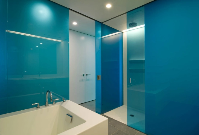 Sinolaco 2mm - 6mm Colorful Back Painted Glass / Lacquered Glass for Interior Applications, Manufactured by Sinoy Mirror Inc